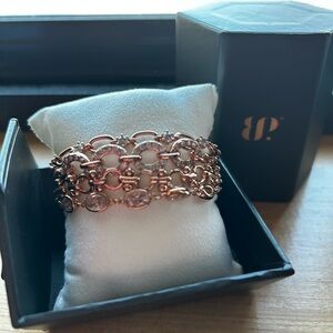 Bomb Party Luxe Layers Who’s Gonna Stop Me, Diamond Cubic Zirconia, Rose Gold